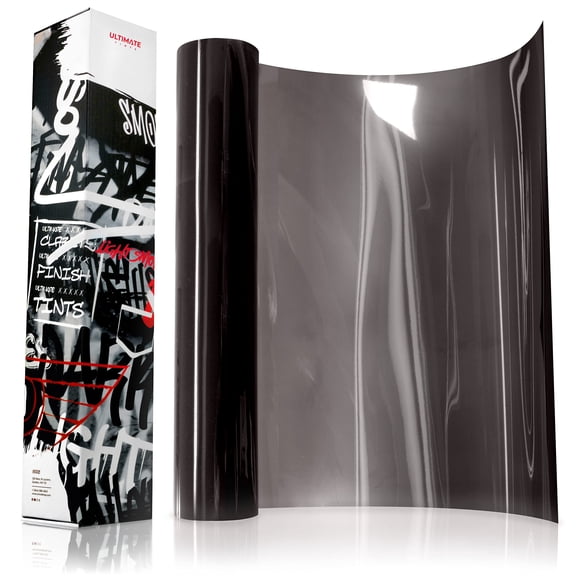 VViViD+ Ultimate Headlight Taillight Tint Vinyl Wrap (Light Smoke, 16" x 10ft)