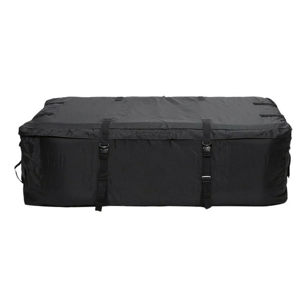 Kenally Bolsa de techo para coche, tela Oxford, portaequipajes impermeable para techo con hebillas, bolsas de almacenamiento de equipaje, bolsa Vehículos, repuestos y accesorios Mis