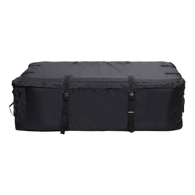 Kenally Bolsa de techo para coche, tela Oxford, portaequipajes impermeable para techo con hebillas, bolsas de almacenamiento de equipaje, bolsa Vehículos, repuestos y accesorios Mis