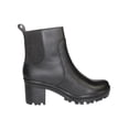 thumbnail image 2 of BOTIN CASUAL TACON GIUSTO MUJER NEGRO PIEL 20601 LEON  20601p, 2 of 3