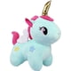 thumbnail image 1 of PELUCHERIA - Unicornio de Peluche de 50 Cm Extra Suave (Aqua), 1 of 5