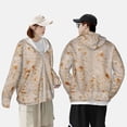 thumbnail image 6 of Daiia Tortilla UPF 50+ Sun Protection Hoodie Jacket Lightweight Long Sleeve Sun Shirt for Women Men with Pocket Hiking Outdoor-Large, 6 of 9