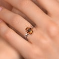 thumbnail image 4 of Gem Stone King 14K White Gold Ecstasy Mystic Topaz Solitaire Engagement Ring for Women | 2.00 Cttw | Oval 9X7MM | Gemstone November Birthstone | Size 7, 4 of 6