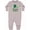 AC-Heather Grey, variant on Key West, Florida Happy Sea Turtle Baby Fleece Romper