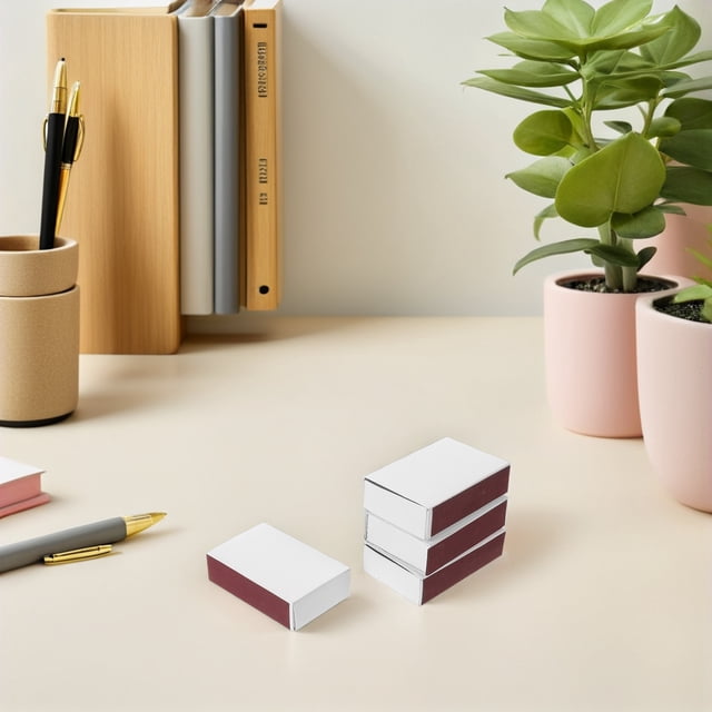 FOMIYES 50Ud Cajas Para Cerillas Con Rústico Ideales Para Y Proyectos DIY