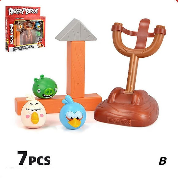 Angry Bird Toy Interaction Catapults Building Blocks Set For Children