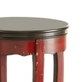 thumbnail image 4 of Furniture of America Vasco Round End Table, Red, 4 of 5