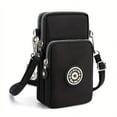 thumbnail image 4 of 1pc New Sports Wallet Mobile Phone Bag Shoulder Bag Handbag Coin Purse Retro Keychain Small Purse, 4 of 5