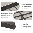 thumbnail image 4 of Harper & Bright Designs King Size Velvet Platform Bed with Headboard, Metal Platform Bed Frame with Charging Station, Beige, 4 of 10