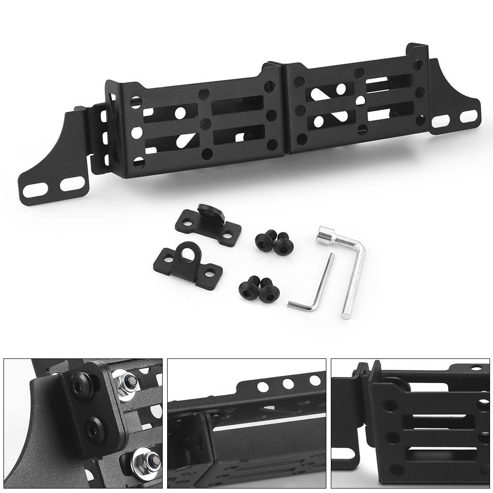 Universal Front Seat Brackets Multifunction Tactical Organizer Storage Tray