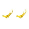 thumbnail image 1 of Langgg Motorcycle Front Fairing Plastic Parts Replacement R15 for V3 Yellow 15.75x3.74 Inch 2Set, 1 of 6