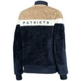 thumbnail image 3 of Women's G-III 4Her by Carl Banks Navy/Cream New England Patriots Riot Squad Sherpa Full-Snap Jacket, 3 of 4
