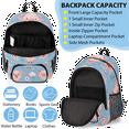 thumbnail image 5 of Herdesigns Pink Pig Backpack with Lunch Box Cute Pigs Lightweight Large Travel Work Laptop Backpacks Set Casual Daypacks, 5 of 8