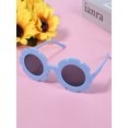 thumbnail image 3 of Cute Round Kids Sunglasses Toddler Flower Polarized Sunglasses UV Protection Gafas Beach Holiday Glasses Shades for Baby Girls Boys Age 2-10, 3 of 9