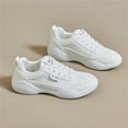 thumbnail image 3 of Tvtaop Walking Shoes for Women Casual Leather Sneakers Running Athletic Gym Casual Shoes, 3 of 6