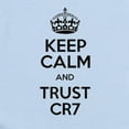 thumbnail image 2 of CafePress - Keep Calm And Trust CR7 Body Suit - Baby Light Bodysuit, Size Newborn - 24 Months, 2 of 4
