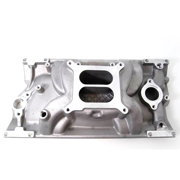 RPC S1107 1996-02 SBC Vortec L31 Square Bore Intake Manifold  Satin