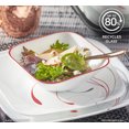 thumbnail image 4 of Corelle Splendor Square 12-Piece Glass Dinnerware Set (Service for 4), 4 of 9