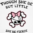 thumbnail image 3 of CafePress - She Be Fierce Kids Light T Shirt - Light T-Shirt Kids XS-XL, 3 of 4