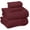 Deep Burgundy, variant on RUVANTI Flannel Sheets – Queen Sheet Set, Ultra Soft & Cozy Double Brushed, 15" Deep Pocket, 360° Elastic For Secure Fit, No Pilling, 4 Pieces (Flat, Fitted, 2 Pillowcases), Vanilla Cream