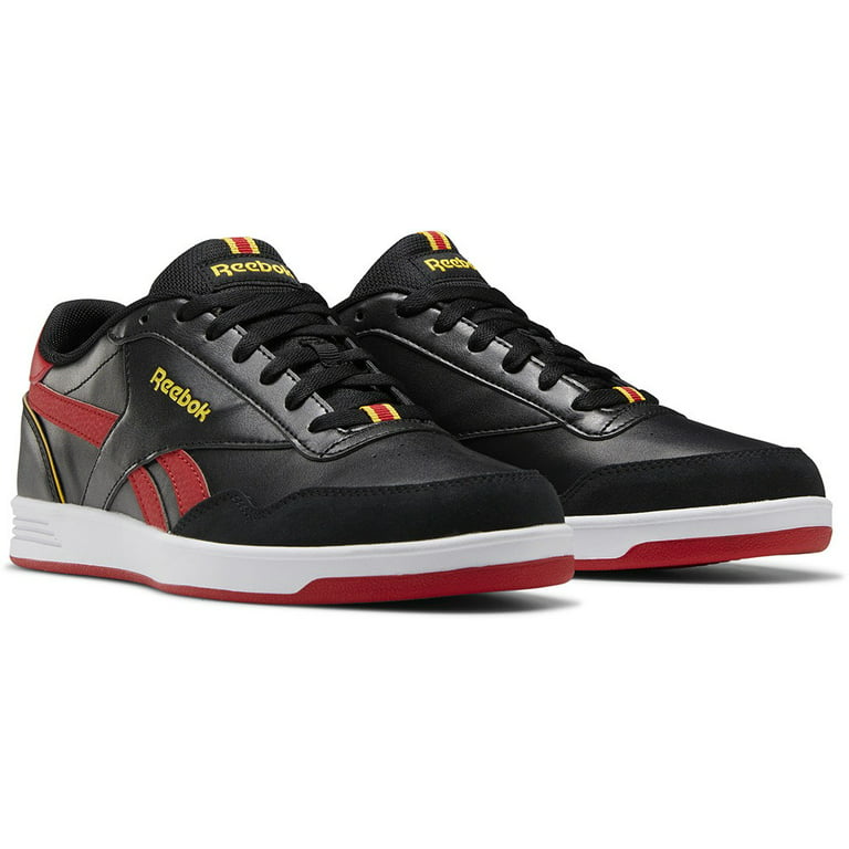 Mens Reebok REEBOK ROYAL TECHQUE T Shoe Size: 12 Core Black - Vector Red - Always Fashion Sneakers - Walmart.com
