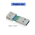 thumbnail image 5 of JZROCKER Lightweight USB3.0 Male to Female Adapter with Board Enhances Connectivity and Port Protections for Home and Office, 5 of 8