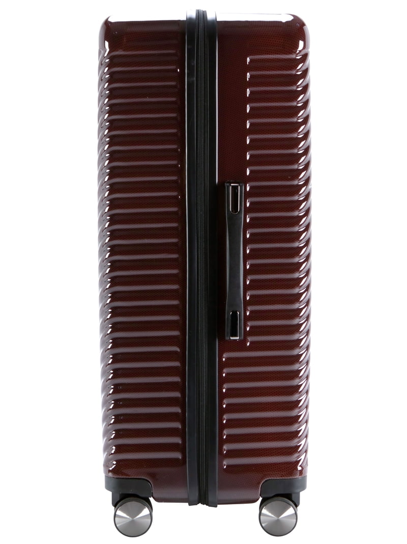 Ecotech Veer 28-inch Hardside Spinner Luggage, Chocolate, Durable