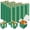 Green, variant on 100 Pcs Mini Favor Boxes Extra Small Candy Boxes Paper with Gold Ribbon for Baby Shower Birthday Wedding Anniversary Supplies(2 x 2 x 2 Inch,Purple)