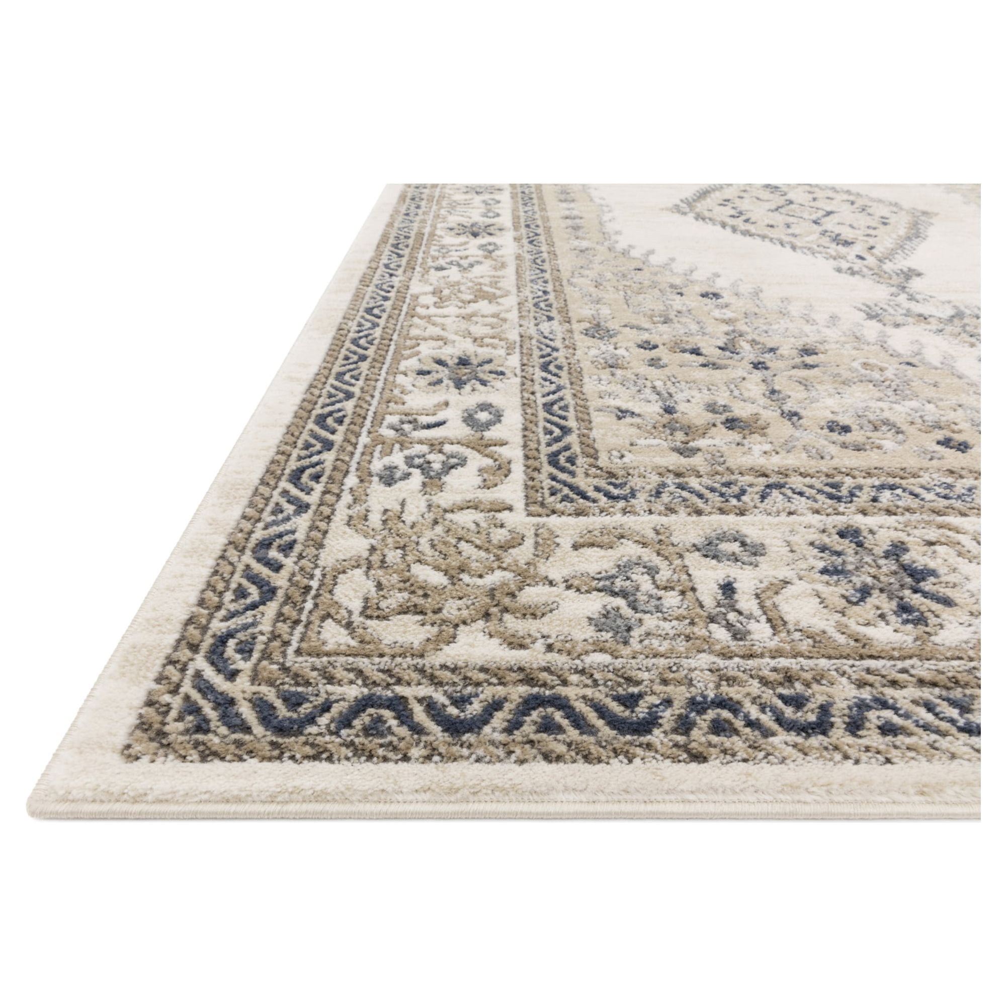 Loloi Teagan Oriental Oatmeal / Ivory Area Rug