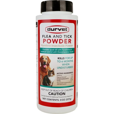 Tick Bite - Durvet-Flea And Tick D-No Bite Flea/tick Powdr 8 Ounce