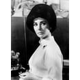 thumbnail image 2 of Hollywood Photo Archive 25x32 White Modern Wood Framed Museum Art Print Titled - Elizabeth Taylor, 2 of 4