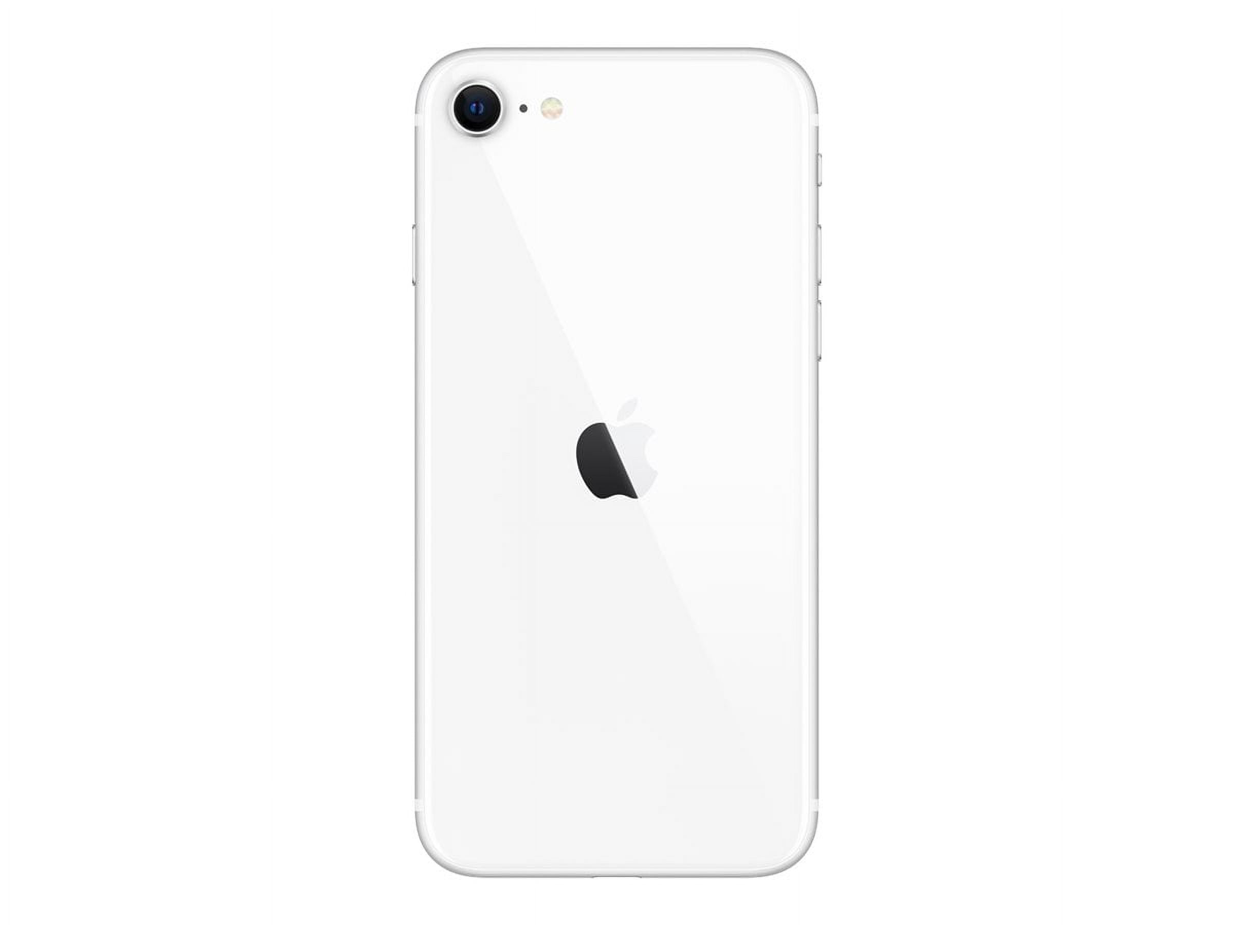 Apple - 【Claymax】iPhone SE2 Restored Apple iPhone SE 2 128GB White LTE Cellular MXCX2LL