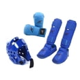 thumbnail image 1 of Tabla de protección de espinillas de karate con empeine, casco de boxeo, guantes, espinilleras de entrenamiento para adultos y niños, protector de piernas, 1 of 5