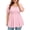 Pink square neck puff sleeve blouse a1, variant on SSZMDLB Women Square Neck Tops Puff Sleeve Smocked Flowy Blouse Tshirt Casual Plus Size Summer Outfits Vacation Beach Wear Cute Tee Shirt, Yellow 4XL