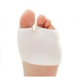 thumbnail image 5 of Almohadillas para pies metatarsianos de medio dedo, plantilla para almohadillas para pies, soporte para pies de gel de silicona suave para ampollas de fascitis plantar de neuroma, 5 of 5