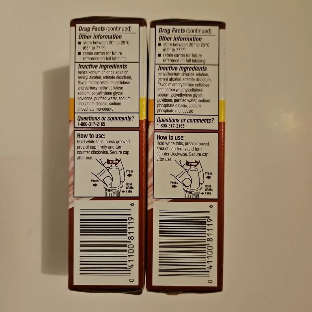 Afrin No Drip Original Pump Mist, 15 Milliliter -- 6 per case.