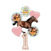 Mayflower Products Spirit Riding Free Party Supplies 1st Birthday Galloping Horse Balloon Bouquet Decorations