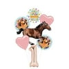 Mayflower Products Spirit Riding Free Party Supplies 1st Birthday Galloping Horse Balloon Bouquet Decorations
