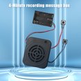 thumbnail image 4 of Visland Voice Recorder Box Module with High-Power Speaker Clear Sound Battery Powered Easy Operation Widely Used 4-Minute Recording Box, 4 of 7