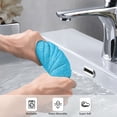 thumbnail image 5 of Kdxio Hand Towel Sky Blue Glitter for Bathroom Kitchen Fingertip Bath Towels 27.5 x 16 Inch Home Hotel Gym Laundry Room, 5 of 9