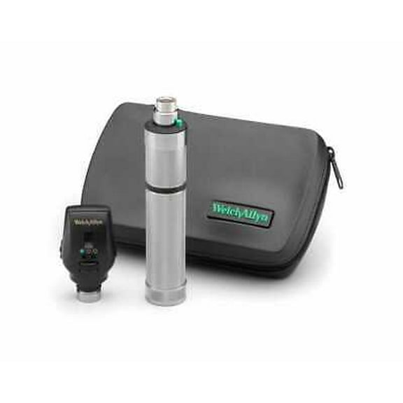 Welch Allyn 3.5V Halogen HPX Coaxial Opthalmoscope With C-Cell Non Rechargeable Battery Handle