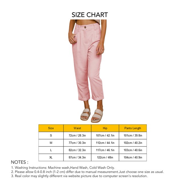 Pantalones rectos sueltos elegantes pantalones rectos de ajuste casual con bolsillos de cintura alta para otoño ANGGREK Otros