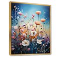 thumbnail image 2 of Designart "Meadow Painting III" Floral & Botanical Floater Framed Canvas Art Print, 2 of 7