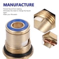 thumbnail image 4 of EeaseCA 2 Pcs Cartouche de Robinet de Remplacement en Cuivre, 4 of 8