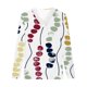 thumbnail image 4 of Puntoco - Blusa de manga larga con encaje estampado a la moda para mujer, tops casuales con cuello en V Puntoco Puntoco-565, 4 of 5
