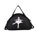 thumbnail image 4 of Abbraccia Ballet Dance Bag, Gym Duffel Bag, Tutu Dress Dance Bag for Gymnastics, Ballet Class, Dance Recitals Black, 4 of 10
