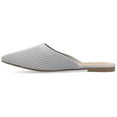 thumbnail image 3 of Journee Womens Aniee Slip On Almond Toe Mule Flats, Widths Available, 3 of 9
