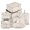 Beige, variant on Riwcyla Storage Bags 8PCS Set Travel Organizer Suitcase Packing Set Storage Cases Portable Luggage Organizer Clothes Shoe Tidy Pouch Bag