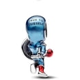 thumbnail image 2 of CHARM PLATA 925 CAPITAN AMERICA 7556, 2 of 3