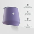 thumbnail image 3 of JoyJolt Vacuum Insulated Stemless Wine Tumbler with Lid - 12 oz - Purple, 3 of 8